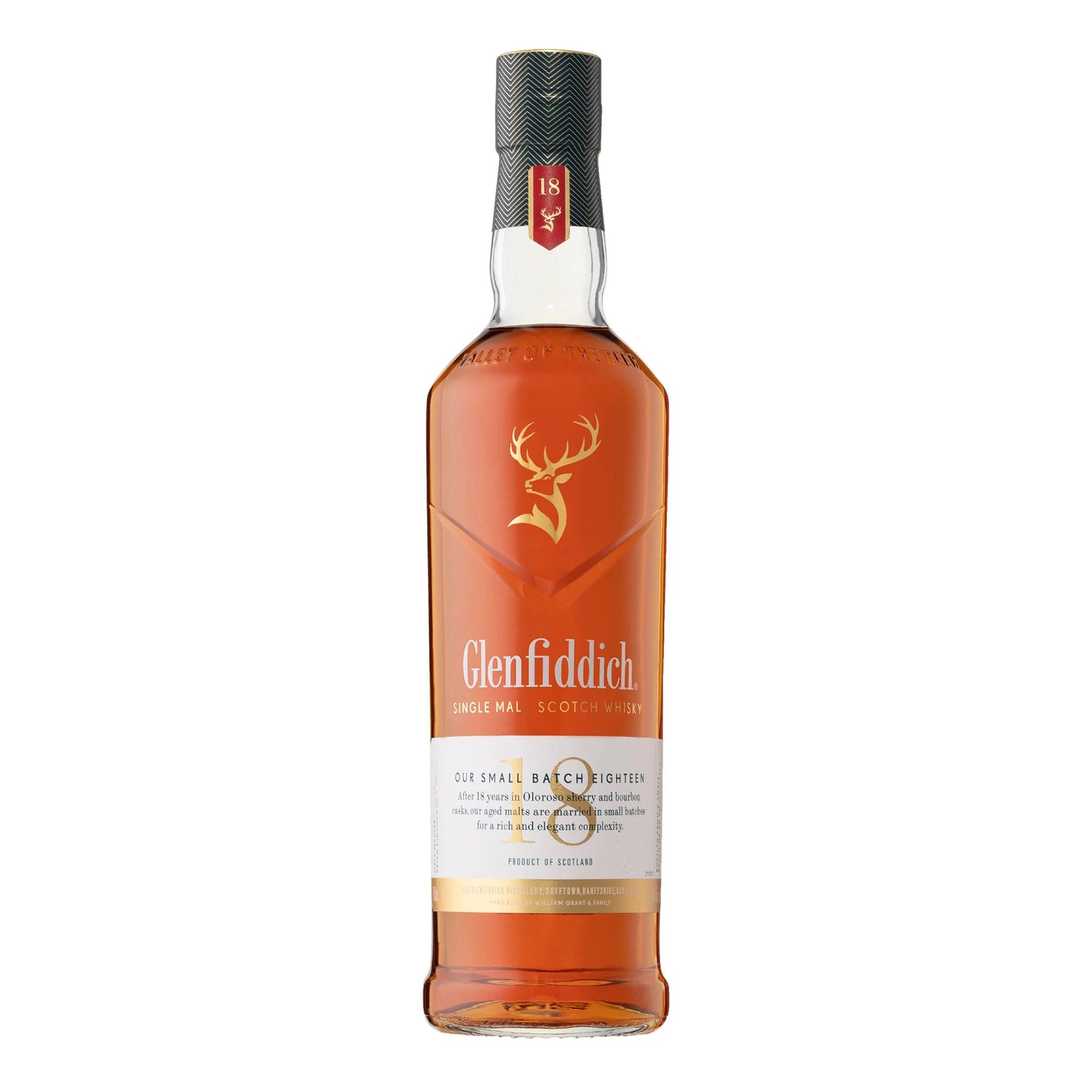 Glenffiddich 18 Year Old Single Malt Whisky